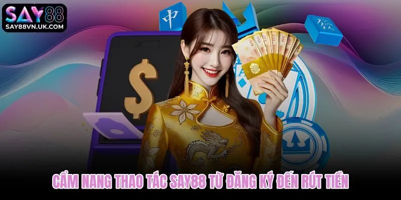Hướng dẫn Say88 toàn bộ quy trình đăng ký, nạp rút và bảo mật tài khoản