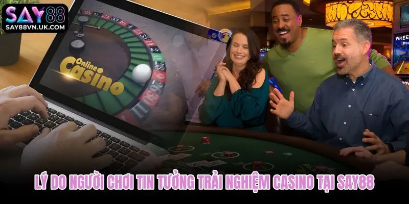 Sảnh casino Say88 với giao diện rõ ràng và bảo mật đáng tin cậy