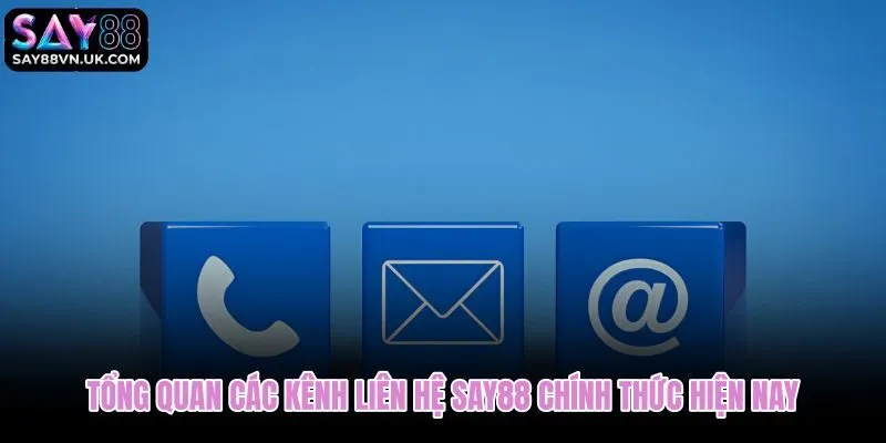 Các kênh liên hệ Say88 phân loại theo mức độ khẩn và loại yêu cầu