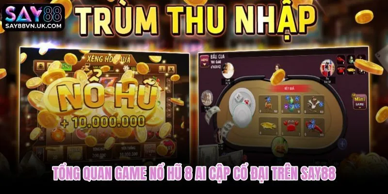 Nổ hũ 8 Ai Cập cổ đại với 5 cuộn quay và RTP 96,1%